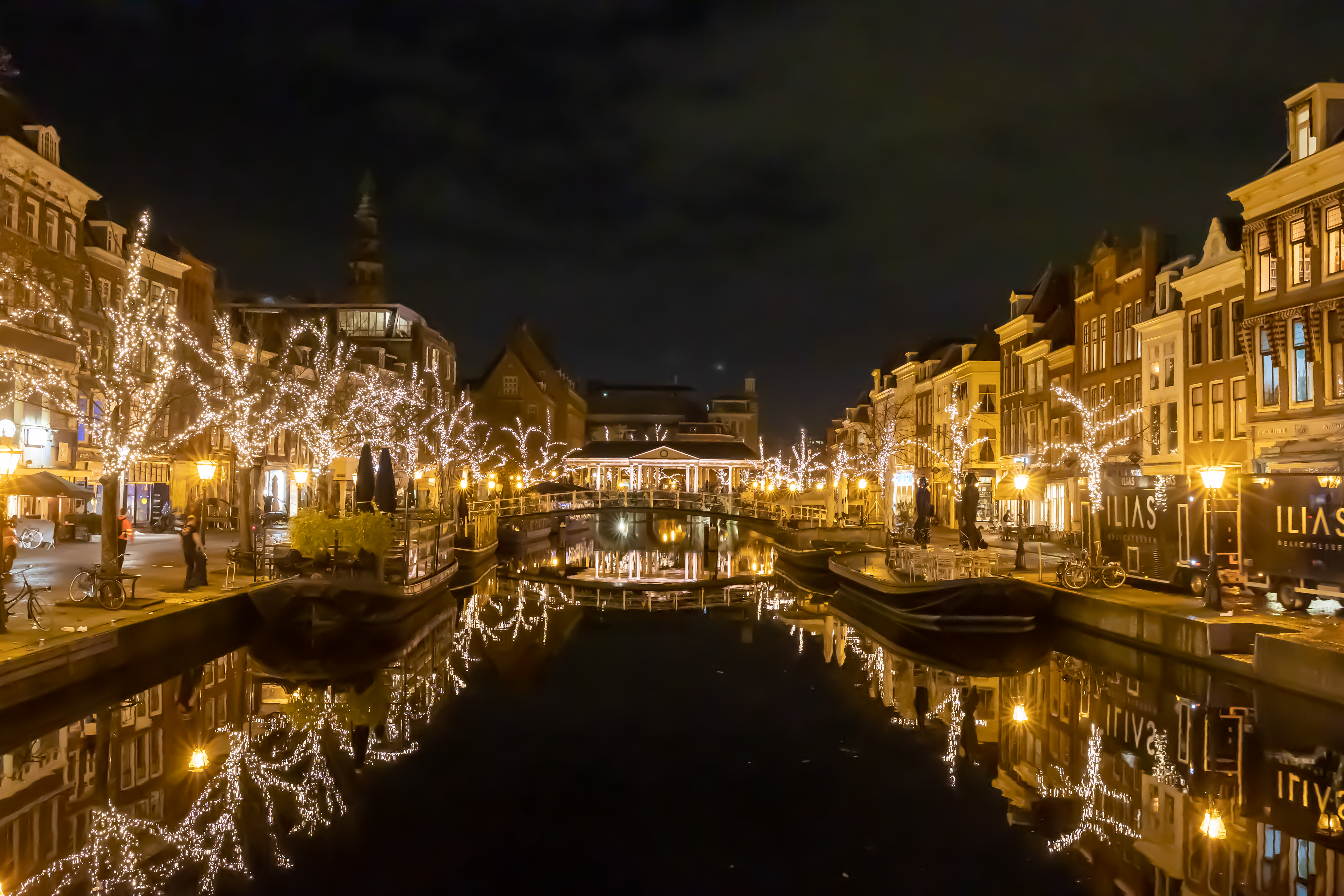 leiden stad verlicht